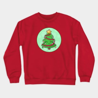 Happy Christmas Tree Crewneck Sweatshirt